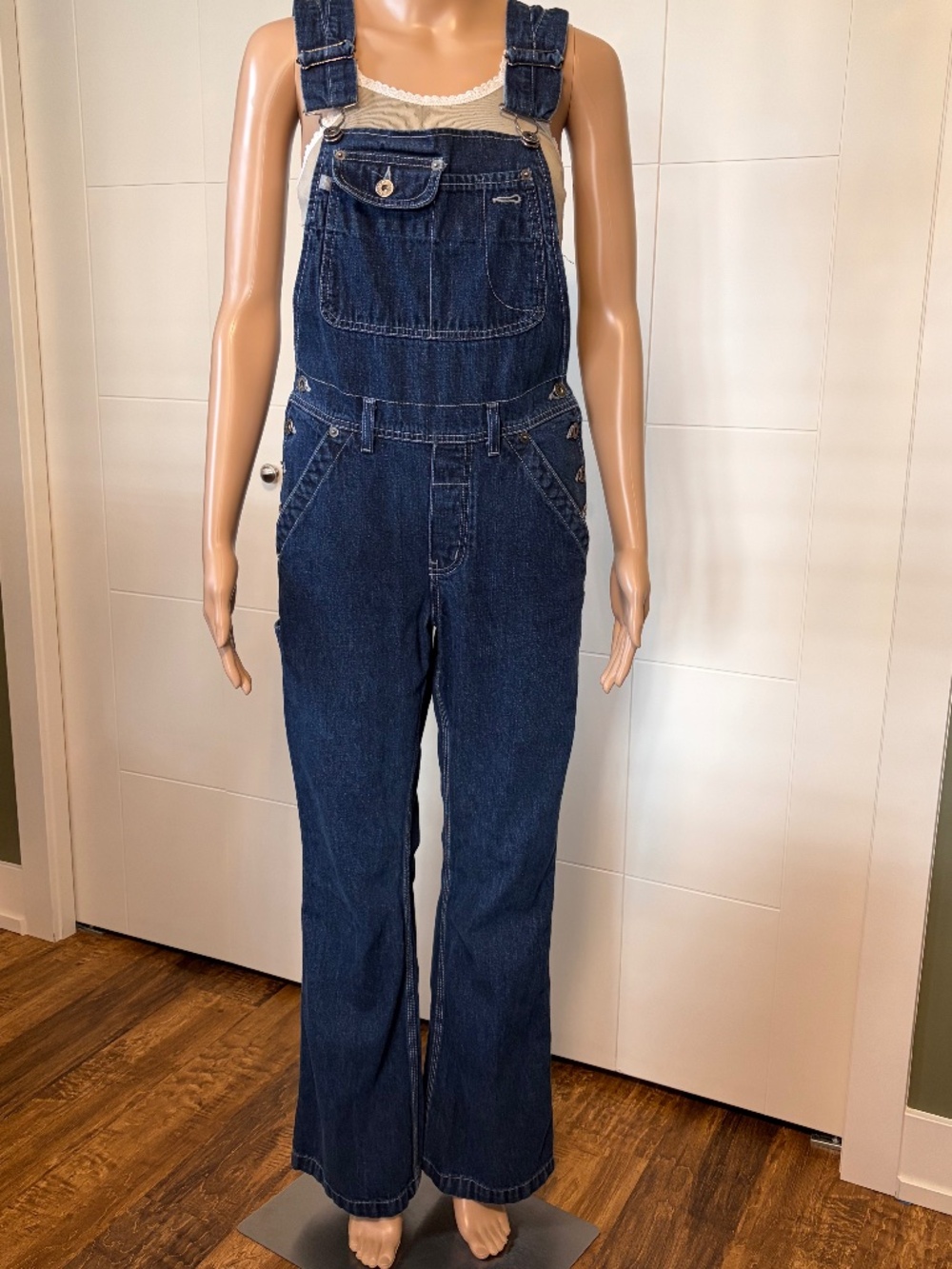 Silver Jeans Co. Denim Overalls – Dark Wash Wide Leg